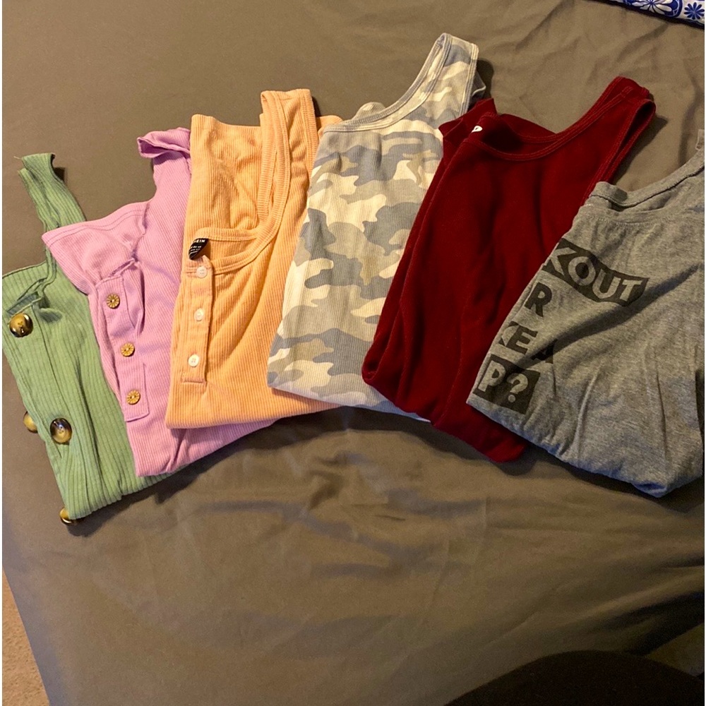 Maternity Tank Tops (bundle of 6)